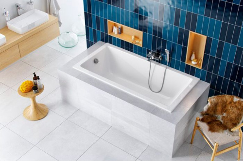 Акриловая ванна Excellent Wave Slim WAEX.WAV18WHS 180х80 фото 2