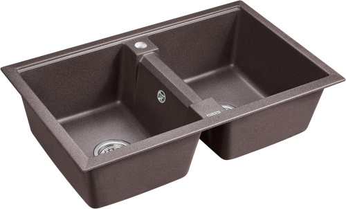 Мойка кухонная Paulmark PM238150-CO кофе фото 2