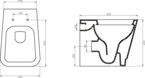 3 230 руб. Крышка-сиденье BelBagno Romina с микролифтом, петли хром фото 4 Крышка-сиденье BelBagno Romina с микролифтом, петли хром фото 4
