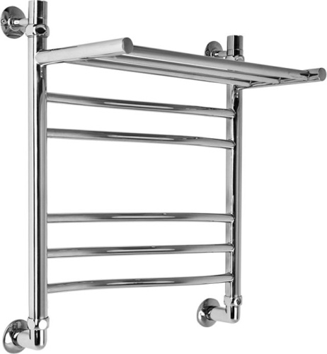 Полотенцесушитель водяной Aquanerzh Волна групповая с полкой 60х50 фото 2