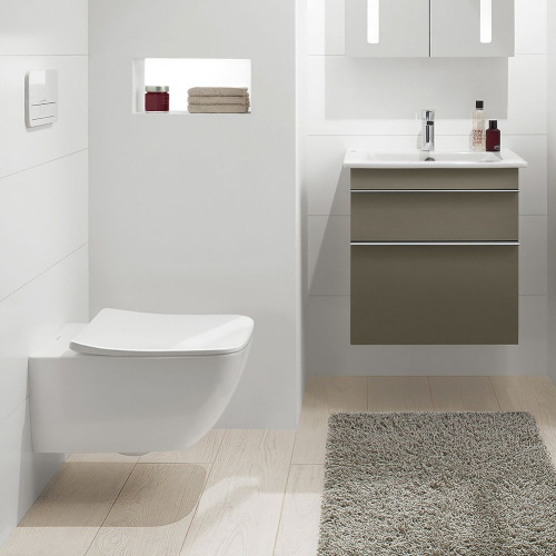 Унитаз подвесной Villeroy & Boch Venticello 4611RS01 безободковый фото 2
