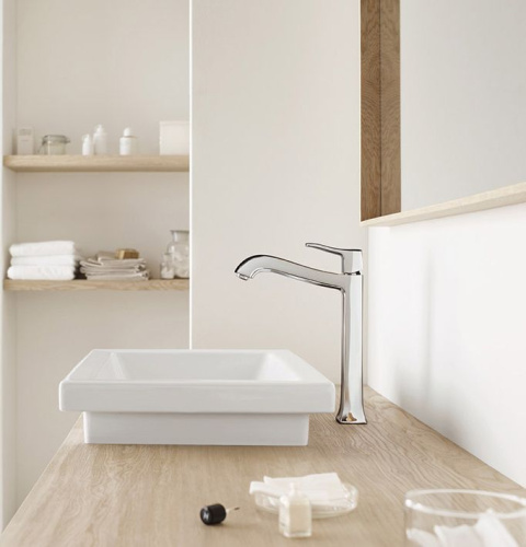Смеситель Hansgrohe Metris Classic 31078000 для раковины фото 2