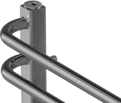Полотенцесушитель электрический Lemark Linara П10 50x80 фото 4