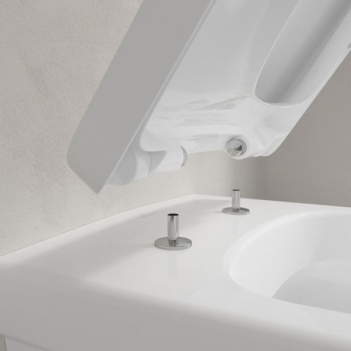 Унитаз подвесной Villeroy & Boch Architectura 5685HR01 альпийский белый, безободковый фото 6
