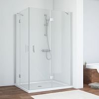 Душевой уголок Vegas Glass AFA-F 120*90 07 01 R профиль матовый хром, стекло прозрачное