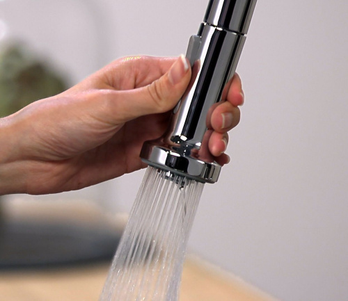 Смеситель Hansgrohe Talis M52 73863000 для кухонной мойки, хром фото 2
