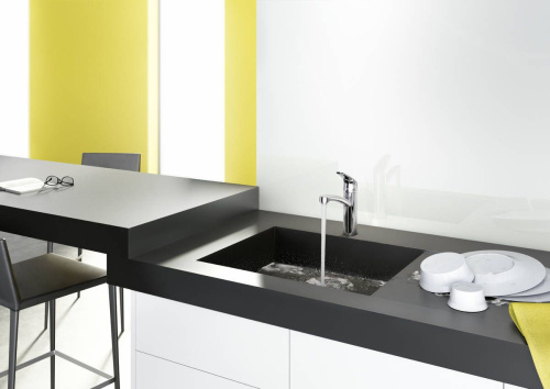 Смеситель Hansgrohe Focus M41 31804000 для кухонной мойки, хром фото 13