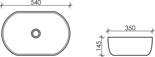 Раковина Ceramica Nova Element CN5023 фото 6