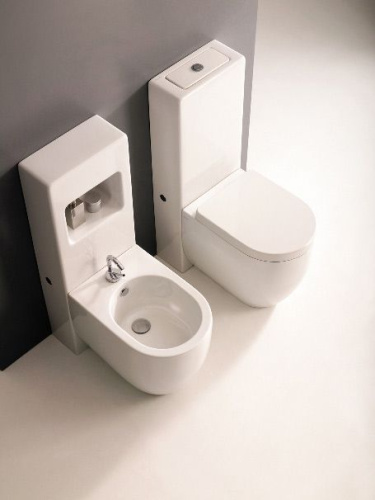Унитаз приставной Kerasan Flo 311601 фото 4