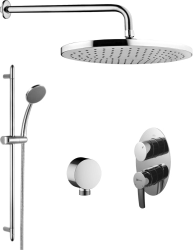Душевой комплект Lemark LM3228C + LM8067C + LM8037C + LM8086C фото 8