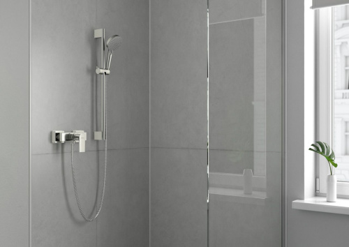 Смеситель Hansgrohe Vernis Shape 71650000 для душа, хром фото 2
