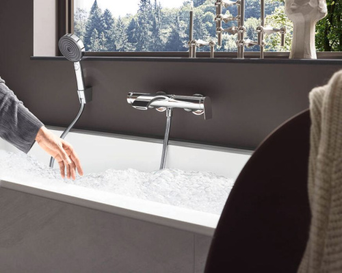 Душевая лейка Hansgrohe Pulsify 105 3jet 24100000 хром фото 6