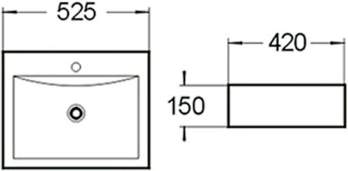 Раковина SantiLine SL-1005 фото 2