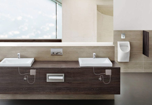 Привод бесконтактного смыва Grohe Tectron Skate 37321001 хром фото 11