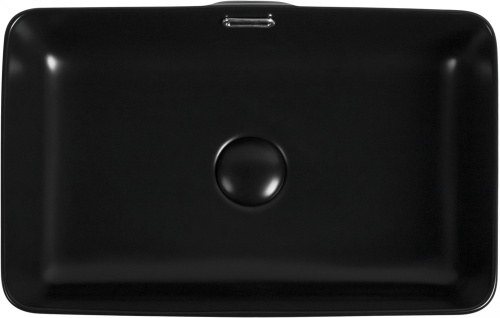 Раковина Aquanet Perfect 2-MB черная матовая фото 5