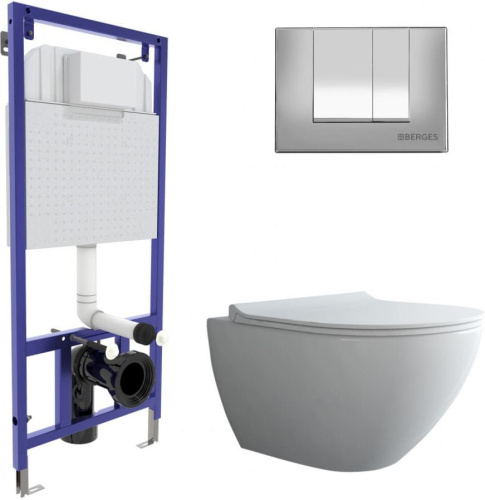 41 980 руб. Комплект Berges Wasserhaus Novum 043247 кнопка хром глянцевый Комплект Berges Wasserhaus Novum 043247 кнопка хром глянцевый