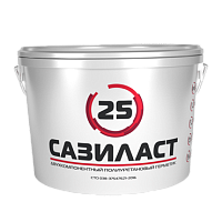 Герметик полиуретановый Сазиласт 25 10,5 кг серый
