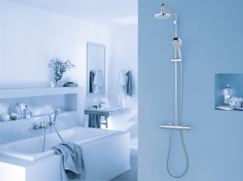 Смеситель Grohe Eurostyle Cosmopolitan 33591002 для ванны с душем фото 5