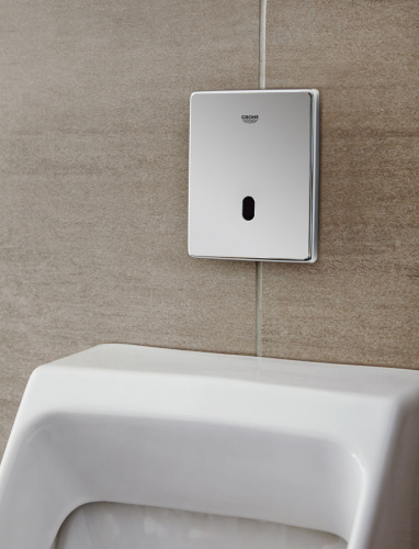 Привод бесконтактного смыва Grohe Tectron Skate 37321001 хром фото 6