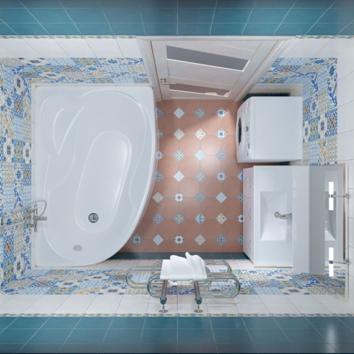 Акриловая ванна Triton Кайли Щ0000044609 150x100 L с каркасом фото 9