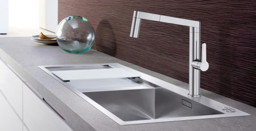 Смеситель Blanco Panera-S 521547 для кухонной мойки фото 20