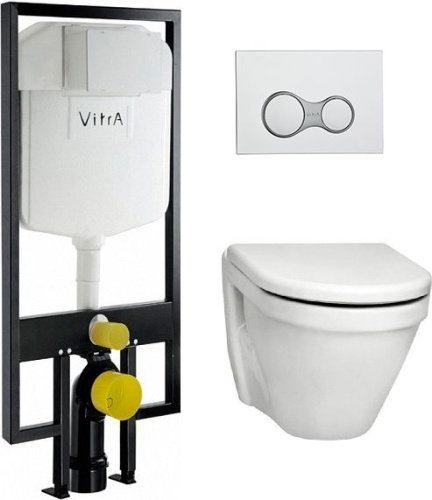 Комплект VitrA S50 9003b003-7200 4 в 1 с микролифтом