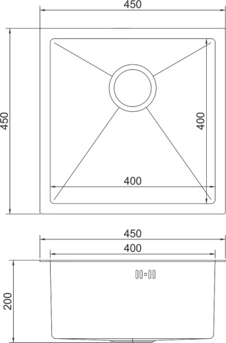 Мойка кухонная Mixline Pro 547226 черный графит фото 2
