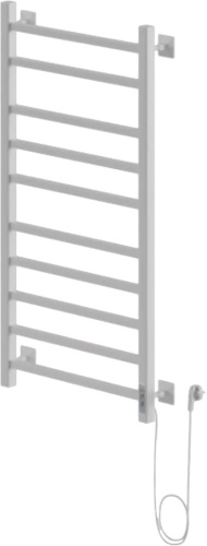 Полотенцесушитель электрический Ника Step-2 100/50 белый матовый, R