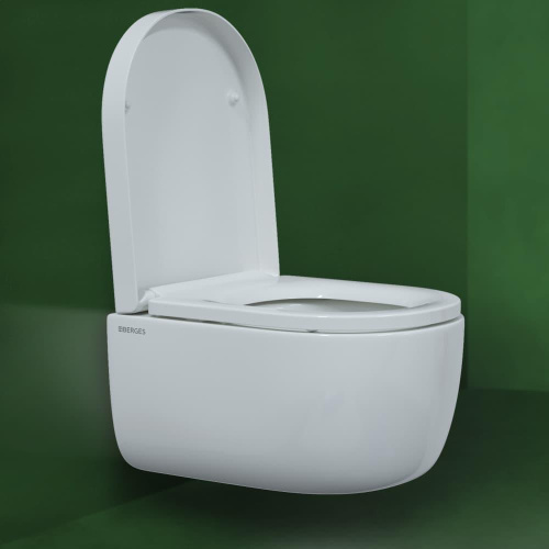 Унитаз подвесной Berges Wasserhaus Ego Rimless 082122 с микролифтом фото 3