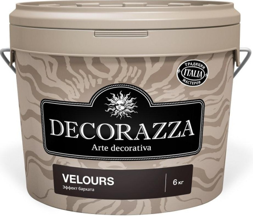 Decorazza Velours с эффектом бархата цвет VL 10-73, вес 1.2 кг