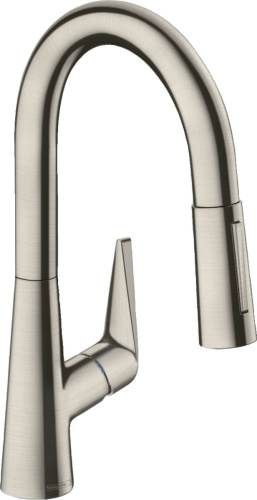 Смеситель Hansgrohe Talis M51 72815800 для кухонной мойки, сталь