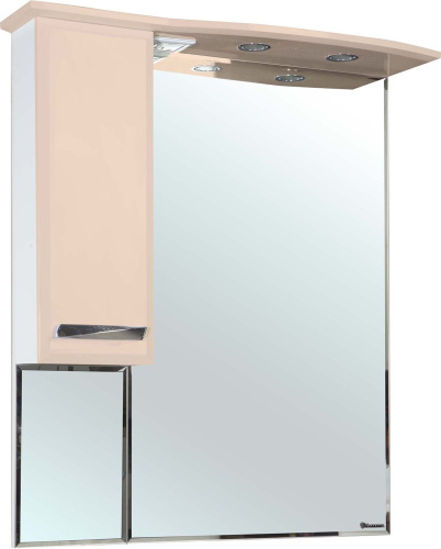 Зеркало Bellezza Балтика 90 L бежевое