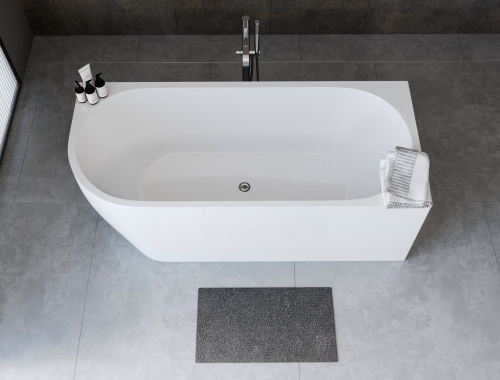 Акриловая ванна Aquanet Elegant B 260055 180, белая матовая фото 2