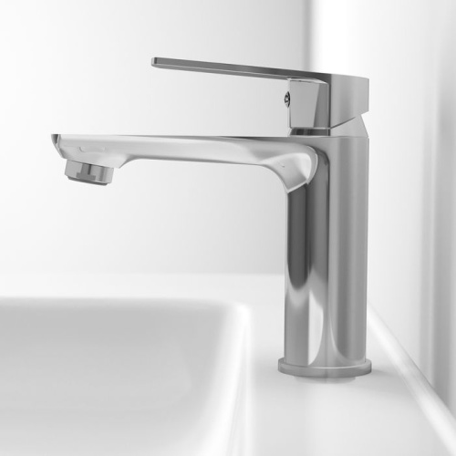 Смеситель IDDIS Plank PLASB00i01 для раковины, хром фото 4