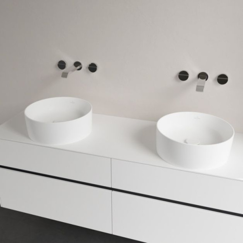 Раковина Villeroy & Boch Collaro 4A1840RW stone white ceramicplus фото 4