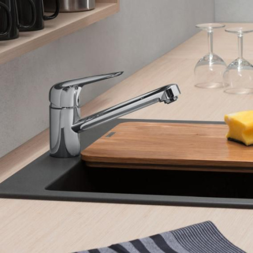 Смеситель Hansgrohe Focus M42 71808000 для кухонной мойки, хром фото 4