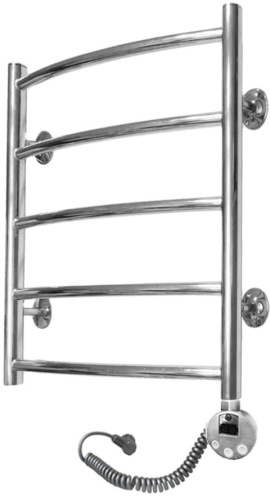 Полотенцесушитель электрический Domoterm Калипсо П5 50x70, хром, R фото 2