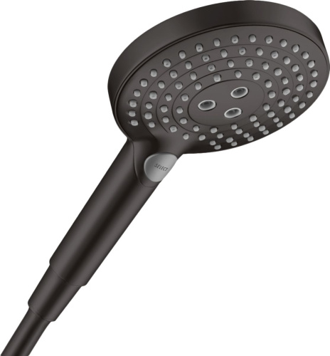 Душевая лейка Hansgrohe Raindance Select S 26531670 матовая черная