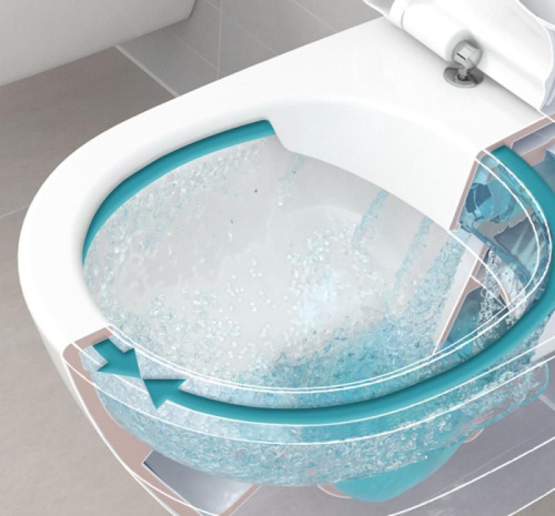 Унитаз подвесной Villeroy & Boch Antheus stone white фото 9