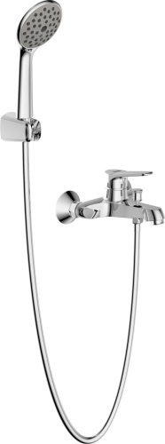 Смеситель Bravat Eco F6111147C-B для ванны с душем фото 6