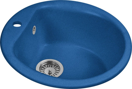 Мойка кухонная AquaGranitEx M-07 синяя