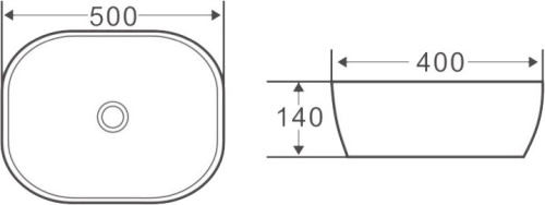 Раковина BelBagno BB1302-H316 фото 3