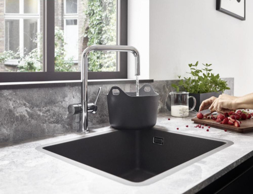 Смеситель Hansgrohe Talis M54 72807000 для кухонной мойки, хром фото 2