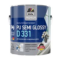 Эмаль универсальная полиуретановая акриловая Dufa Premium PU Semi Glossy D331 шелковисто-матовая 0,5 л.