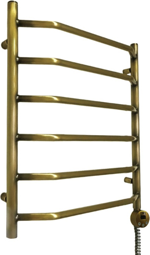 Полотенцесушитель электрический Domoterm Лаура П6 50x80, античная бронза, R фото 5