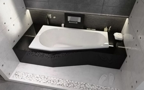 Акриловая ванна Riho Delta 150x80 R фото 4