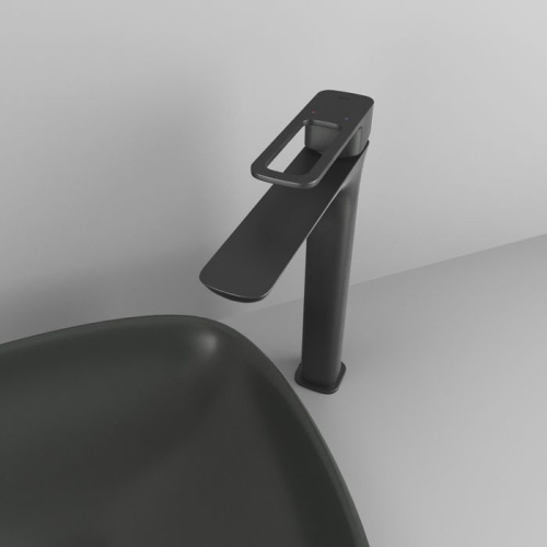 Смеситель IDDIS Slide SLIGM01i01 для раковины, графитовый фото 3