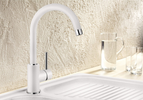 Смеситель Blanco Mida Silgranit 524204 для кухонной мойки фото 4