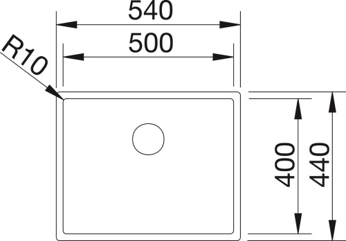 Мойка кухонная Blanco Claron 500-U матовая фото 3