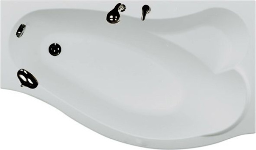 Акриловая ванна Aquanet Palma 00205537 170x90 R с каркасом фото 6